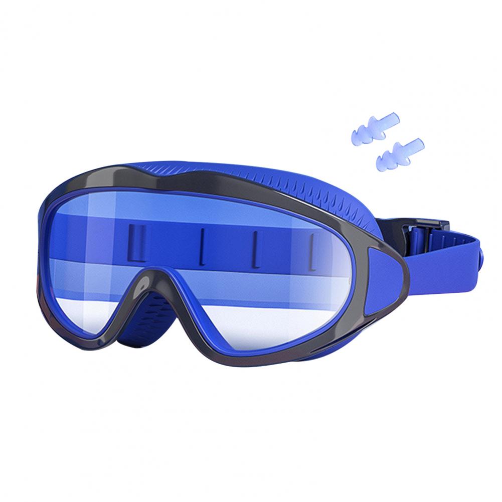 Kids Swim Goggles Anti-Fog Anti-UV Wide View Swimming Goggles Leakproof Youth Pool Glasses for Kids 2-16: Blue