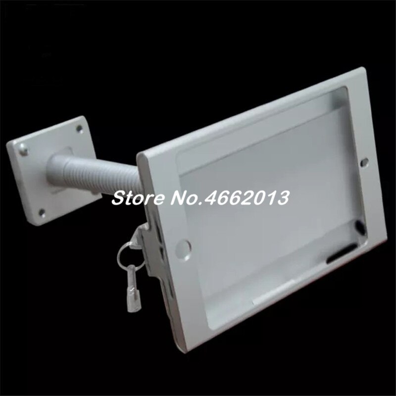 tablet stand holder on the wall/desktop, security tablet aluminum housing, with anti-theft mount enclosure for iPad mini1/2/3/4