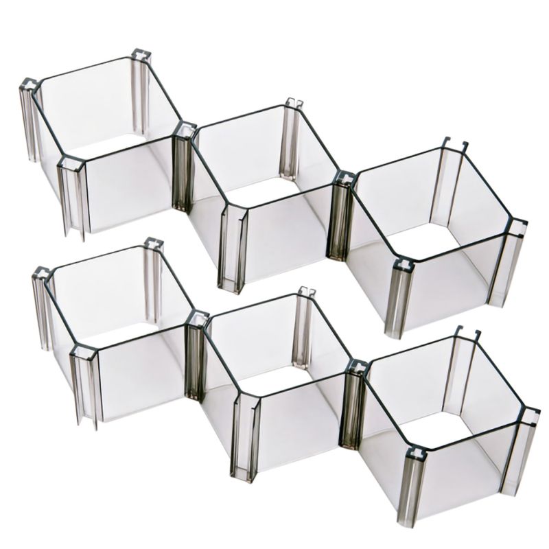 DIY Honeycomb Sock Drawer Organizer Sorting Box,,