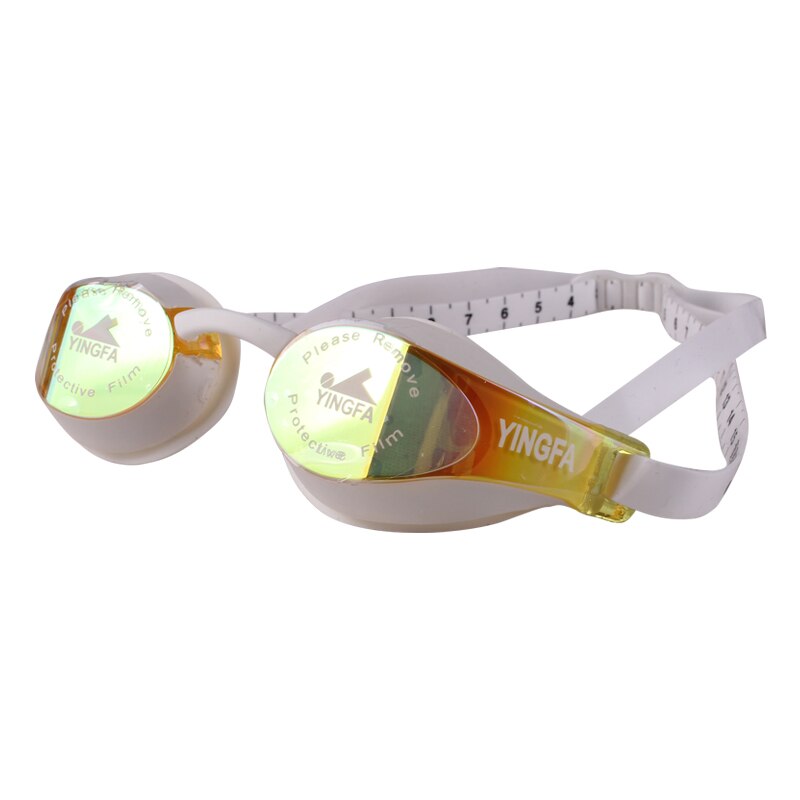 Yingfa Neue Professionelle Anti-Fog UV Schutz Einstellbar Schwimmen Brille Männer Frauen Wasserdichte silikon gläser erwachsenen Brillen: Y689AF(v)-3