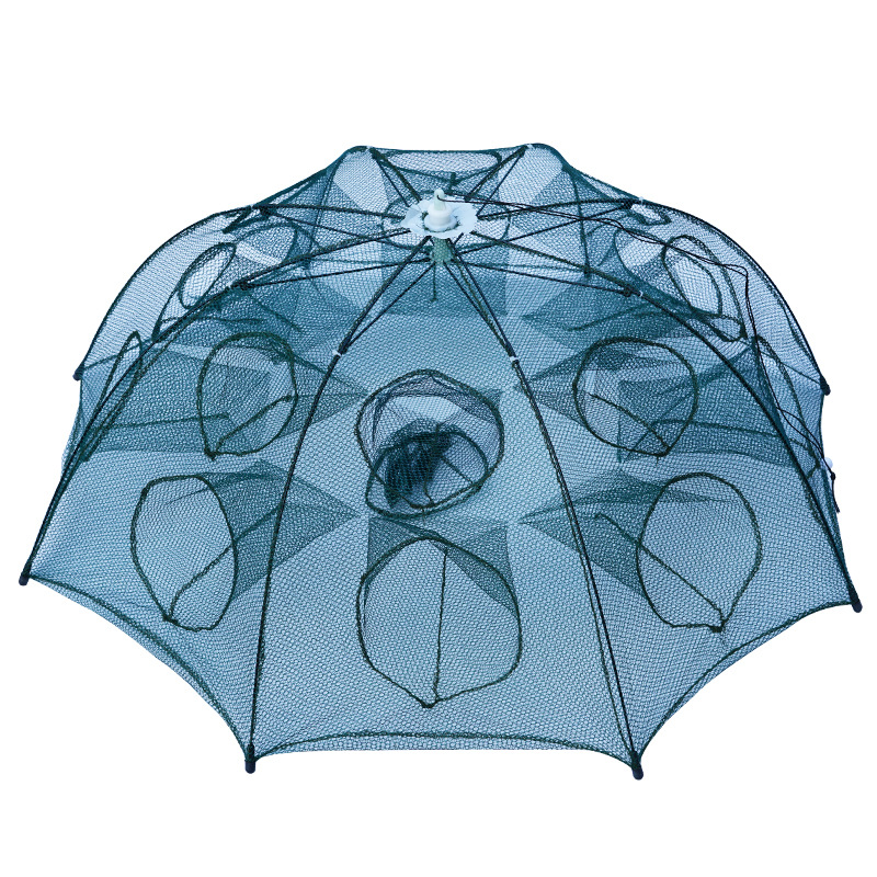 Portable Foldable Hexagon Fish Network Fishing Net Crab Lobster Net Simple Operation Fish Nets Shrimp Nets Fishing Shrimp Cage