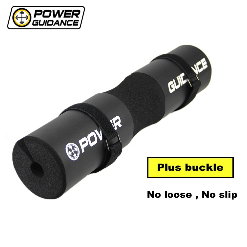Power guidance barbell squat pad/vægtløftning polstret nakke &amp; skulderbeskyttelsespude - til stang, hoftestød 45*9cm