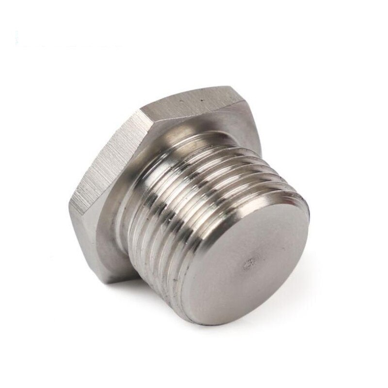 STAINLESS STEEL OXYGEN LAMBDA SENSOR PLUG BOLT / NUT / BLOCK / PLUG M18 X 1.5