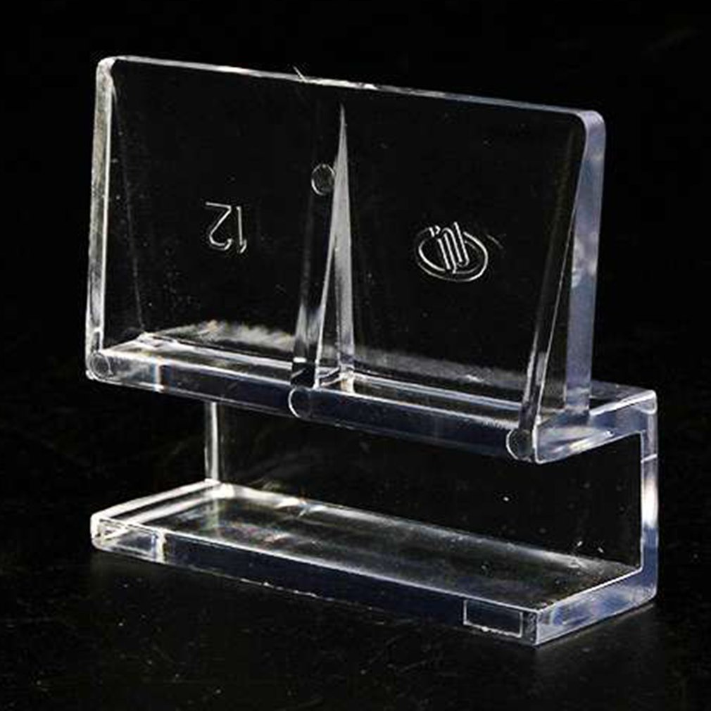 Aquarium Cover Acrylic Support Frame Aquarium Cover Bracket Shelf Acrylic Support Aquarium Bracket 6MM 8MM 10MM 12MM Glass: 12mm