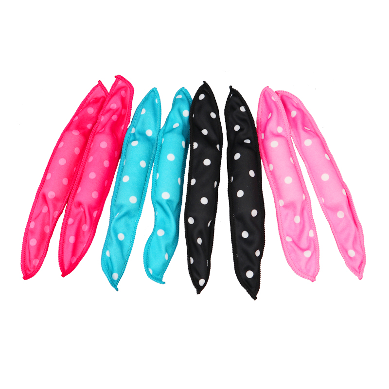 10 Pcs/Lot Hair Curlers Soft Sleep Pillow Hair Rollers Set Best Flexible Foam and Sponge Magic Hair Care DIY Hair Styling Tools