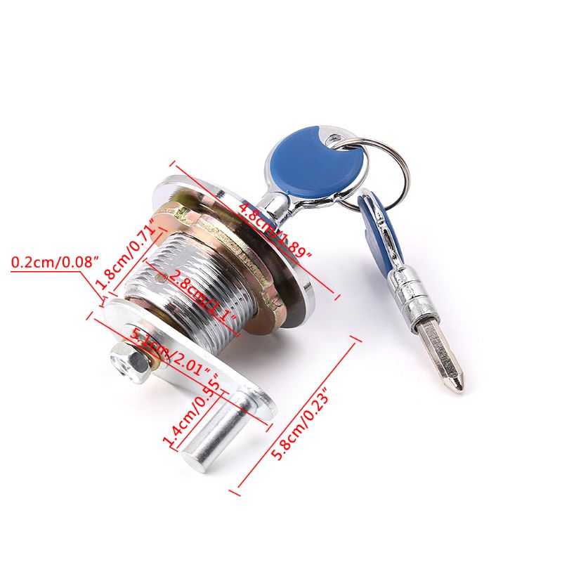 Super Security Safe Deposit Box Anti-theft Lock With Encryption Keys Copper Cylinder Whosale&amp