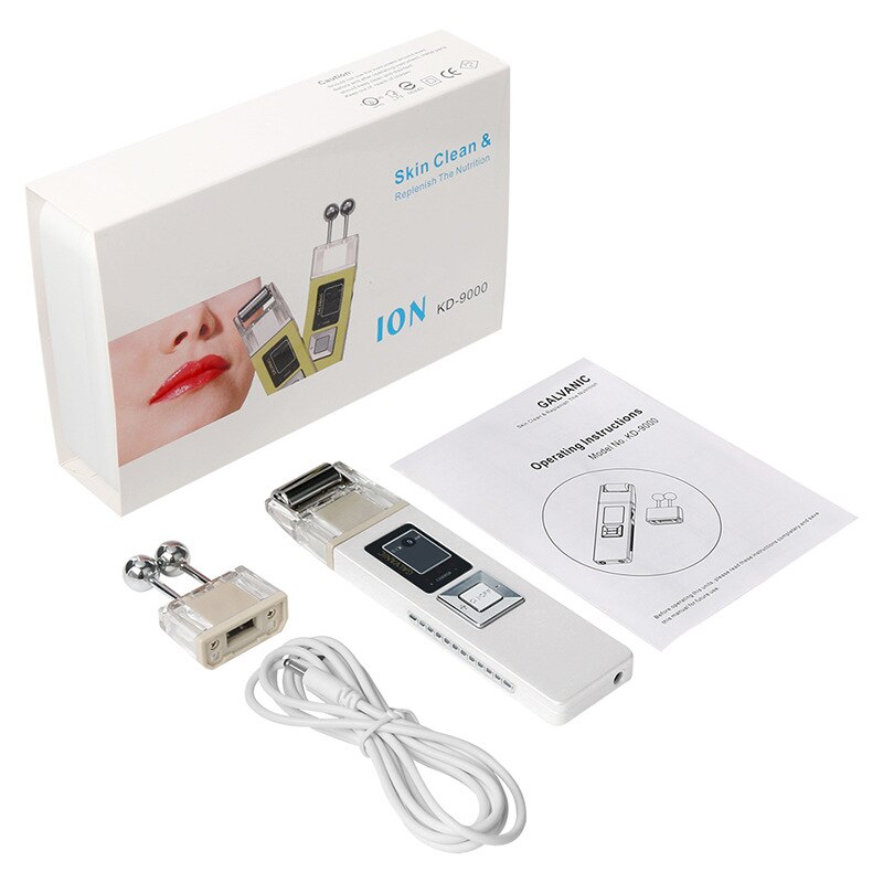 Import- en exportinstrument voor bio-ionen voor diepe gezichtsreiniging over de grenzen heen