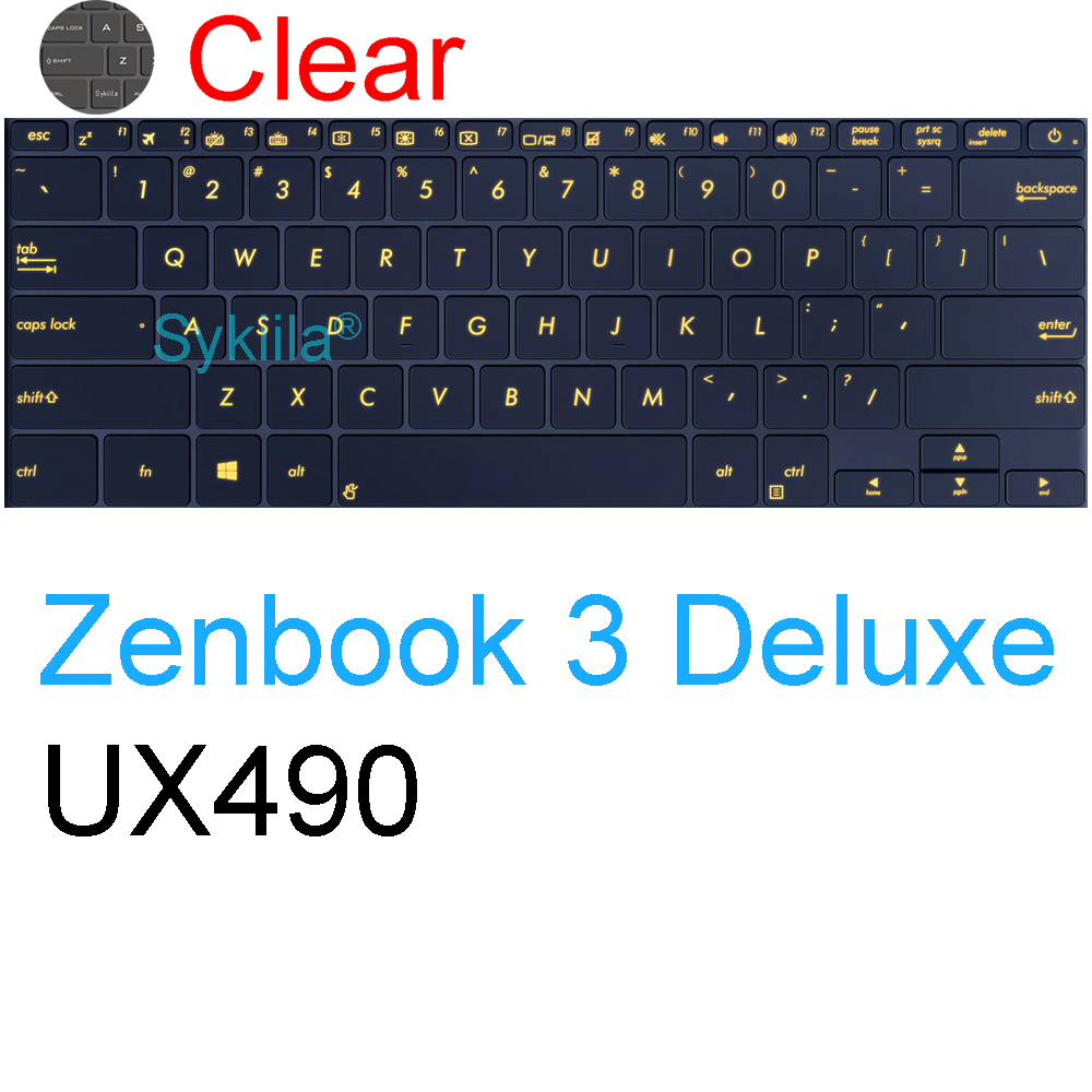 Tastaturabdeckung für ASUS Zenbook 14 OLED kippen Profi UX3406 UX3405 UX3404 hoch3404 UX6404 Q420 UX5401 Silikon-Schutzhülle: Orange