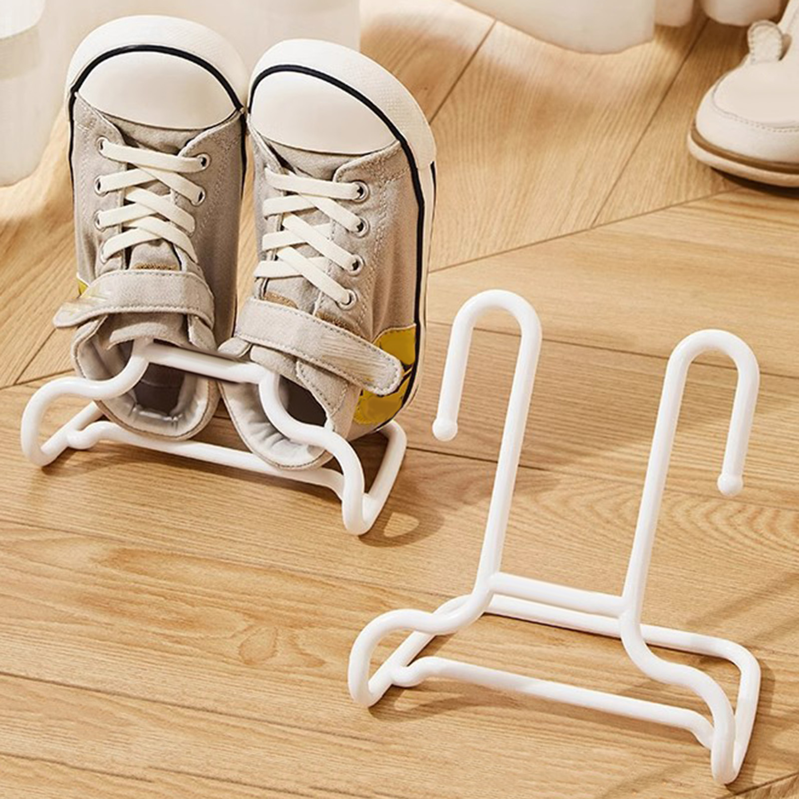 1 STKS Creatieve Multifunctionele Schoenenrek Kinderen Kid Schoenen Stand Opknoping Plank Drogen Schoenen Hanger Rack Bespaar Ruimte Organizer