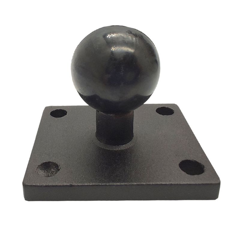Aluminum Square Mount Base with Ball Head for ram mount for garmin Zumo/TomTom