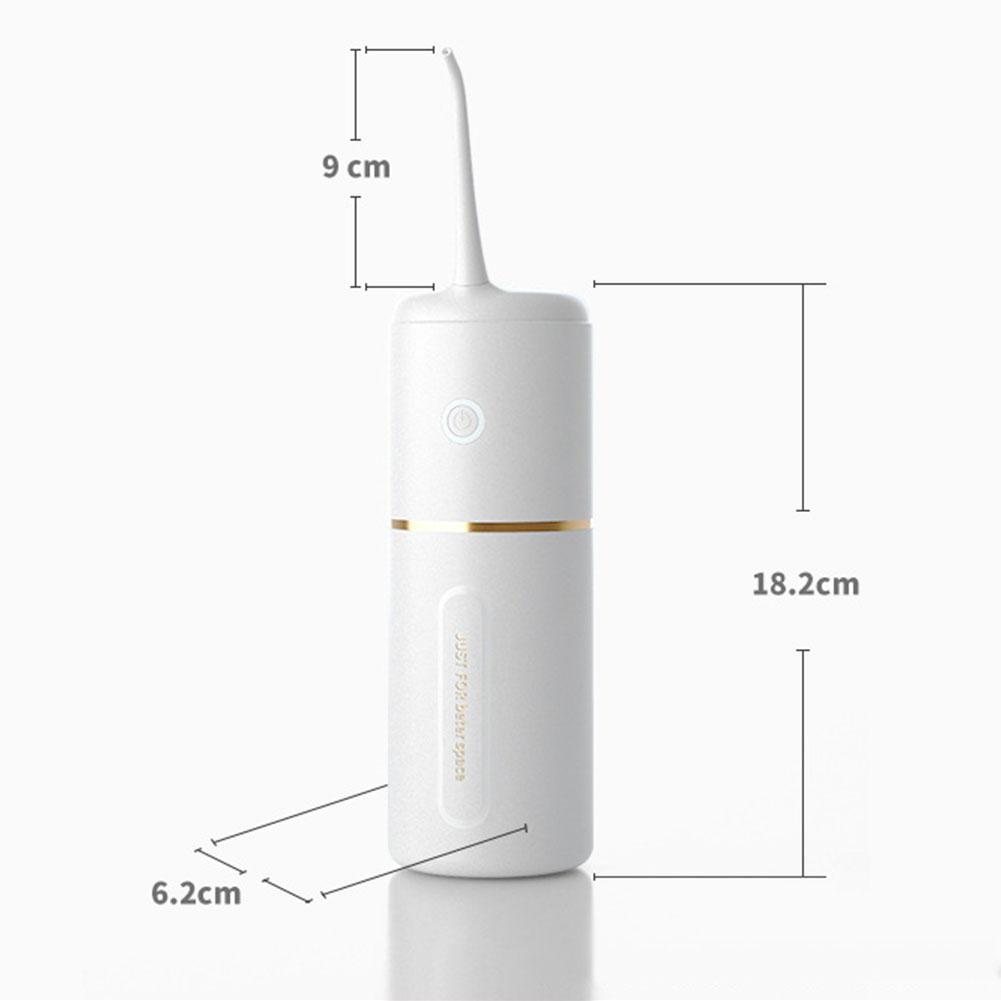 Waterproof Oral Irrigator Tooth Cleaner Device Portable Rechargeable Electric Household Water Flossing Dental 280ML Water Tank