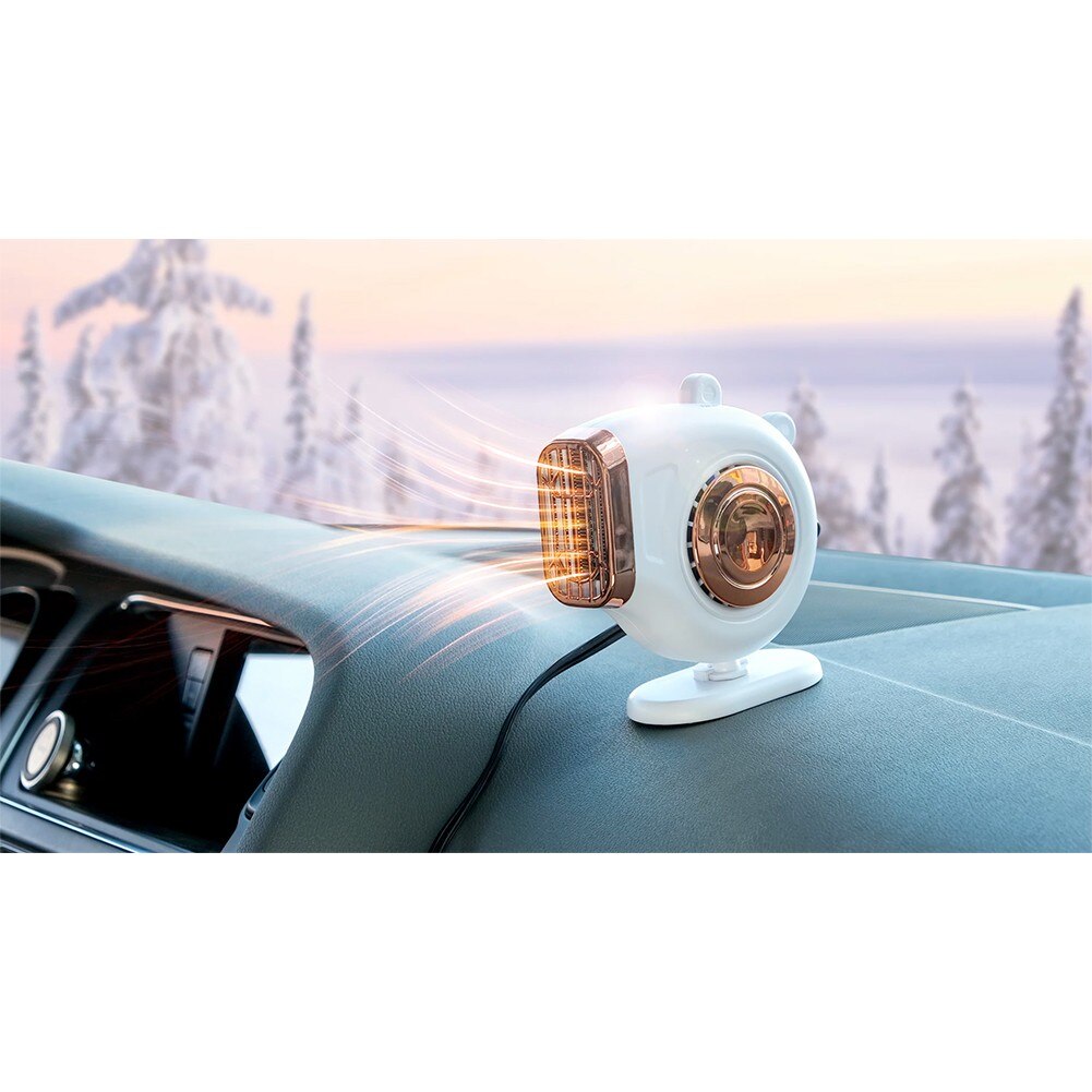 Portable 150W Car Auto Heater 2 In 1 24V Rear Seat Electric Auto Warmer Air Blower Vehicle Demister Heating Dryer