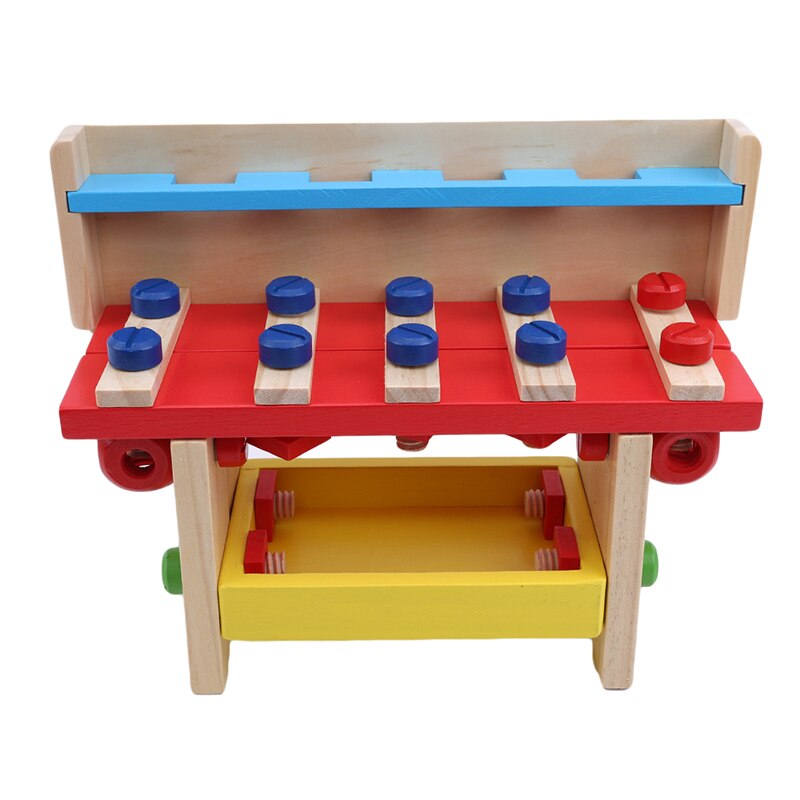 Onderhoud Doos Building Tools Houten Intellectuele Tool Set Kids Educatief Timmerwerk Houten Speelgoed Voor Kinderen Speelgoed