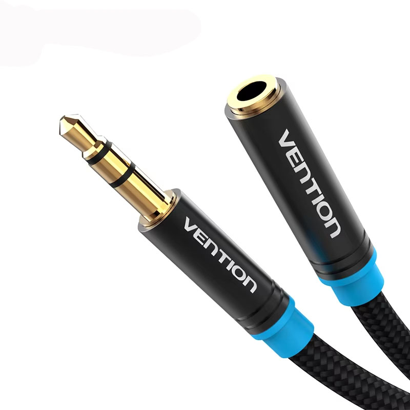 Vention Aux Cable Headphone Extension Cable 3.5mm Jack Male to Female For Computer Audio Cable 3.5mm Headphone Extender Cord 3m: 1.5m