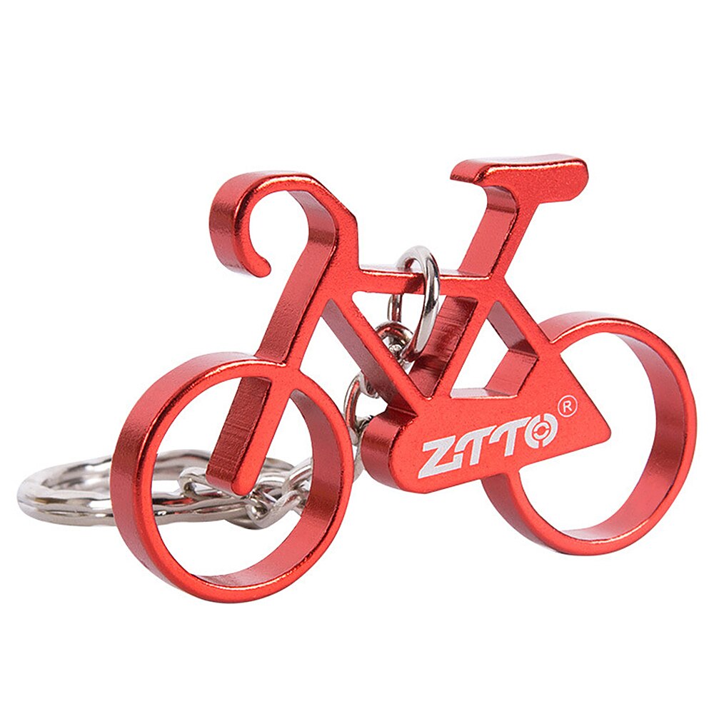4 Stuks Mini Bike Sleutelhangers Aluminium Fiets Sleutelhanger Sleutelhanger Ring