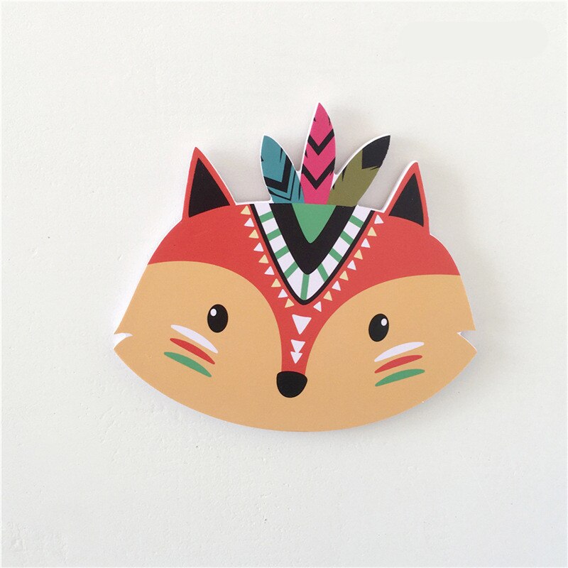 Ins Cartoon Animals Fox Newborn Baby in the Crib Decor Infant Room Decor Photography Props Baby Bedroom Decoration: 014