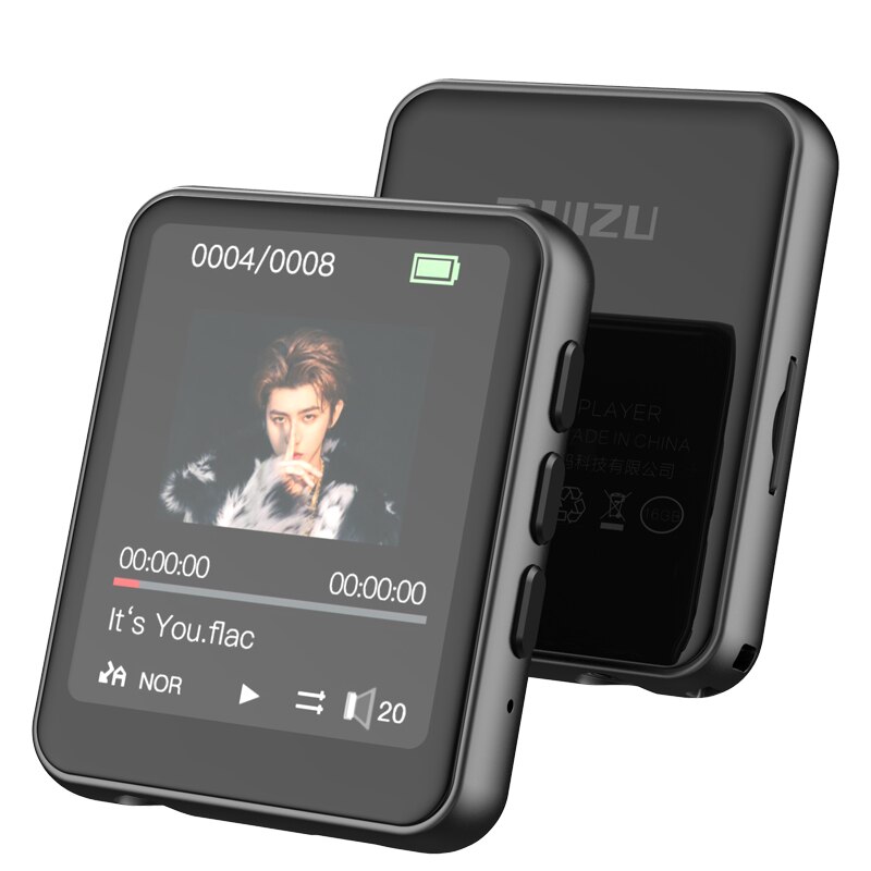 Nuovo arrivo mini Touch screen originale Bluetooth lettore MP3 altoparlante incorporato supporto FM, registrazione, E-Book,video, orologio, contapassi