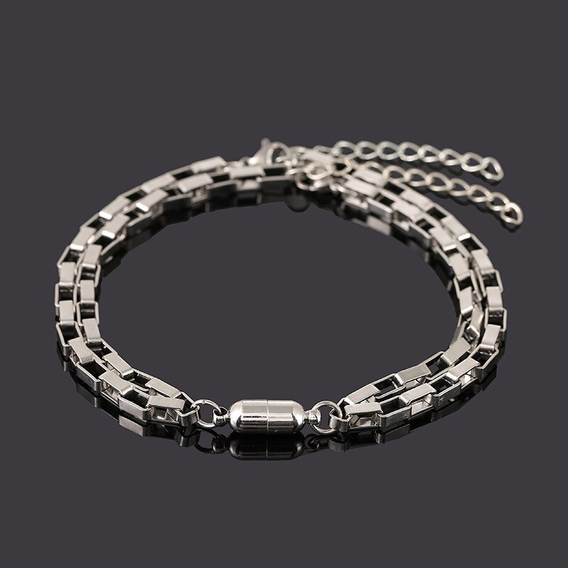 thumbnail image 2 of Stainless Steel Italian Charm Bracelet With 4 2 of 9