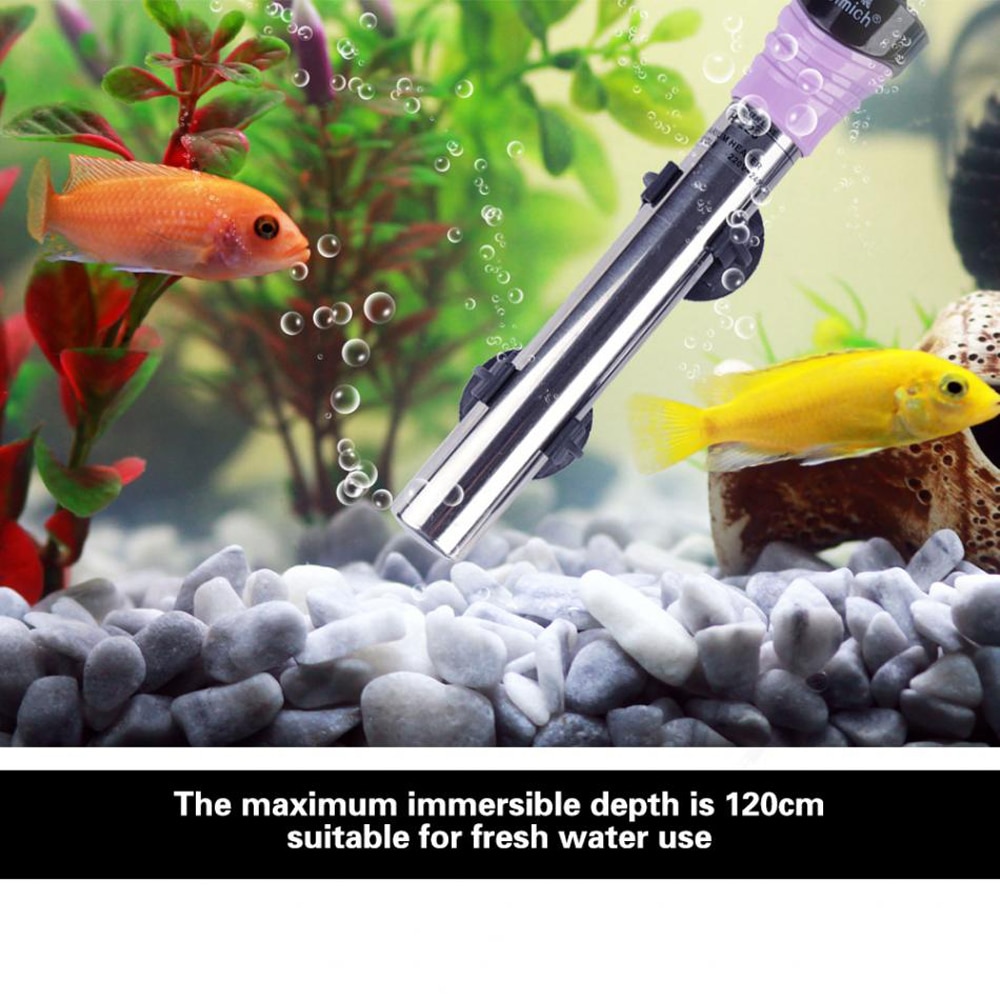 Tauch 304 Edelstahl Aquarium Heizung Fisch Panzer Heizung Bar Thermostat Explosion-nachweisen Wärme Stange Temperatur Kontrolle