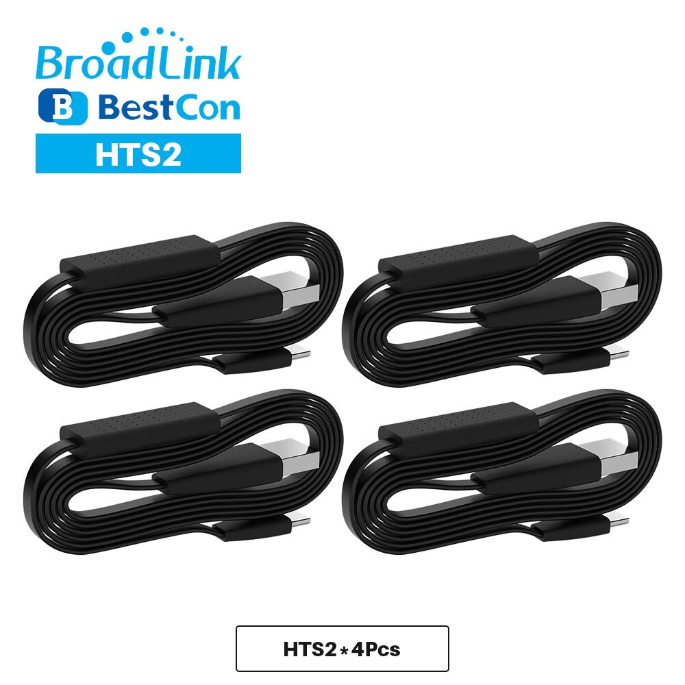 Broadlink lämpötila- ja kosteusanturi lisävaruste usb-kaapeli hts 2 toimii  rm4 pro tai  rm4 miniälykkään kaukosäätimen kanssa: 4 kpl