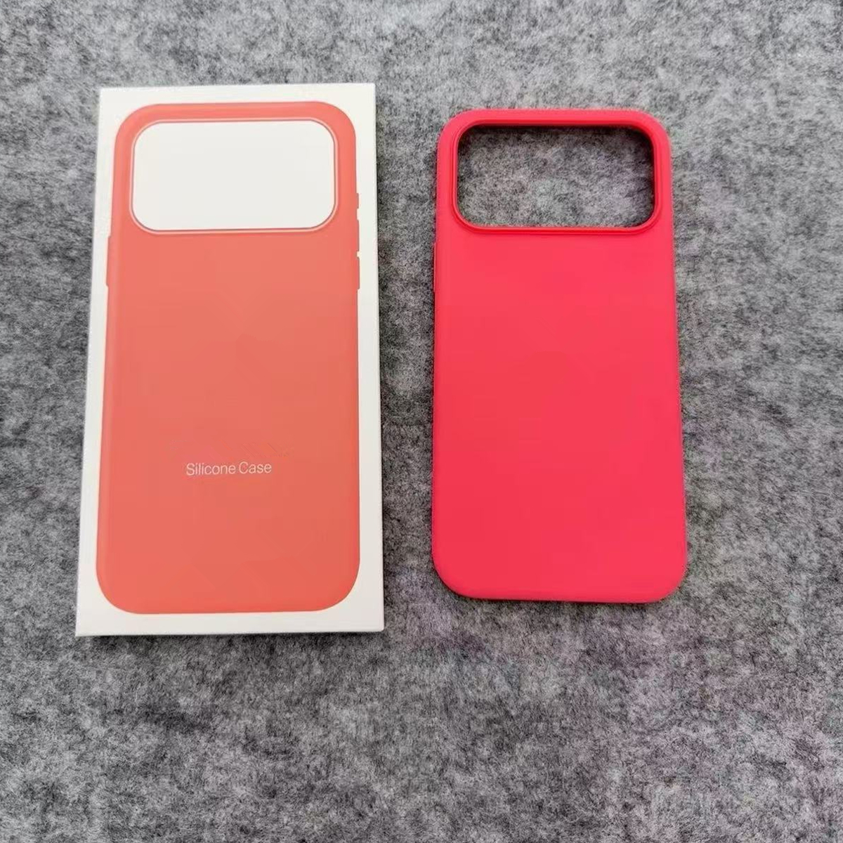 Capa oficial de silicone 1:1 para iphone 17 pro max e iphone 17 pro com magsafe. capa original de silicone líquido para carregamento sem fio.: Vermelho / Iphone 17
