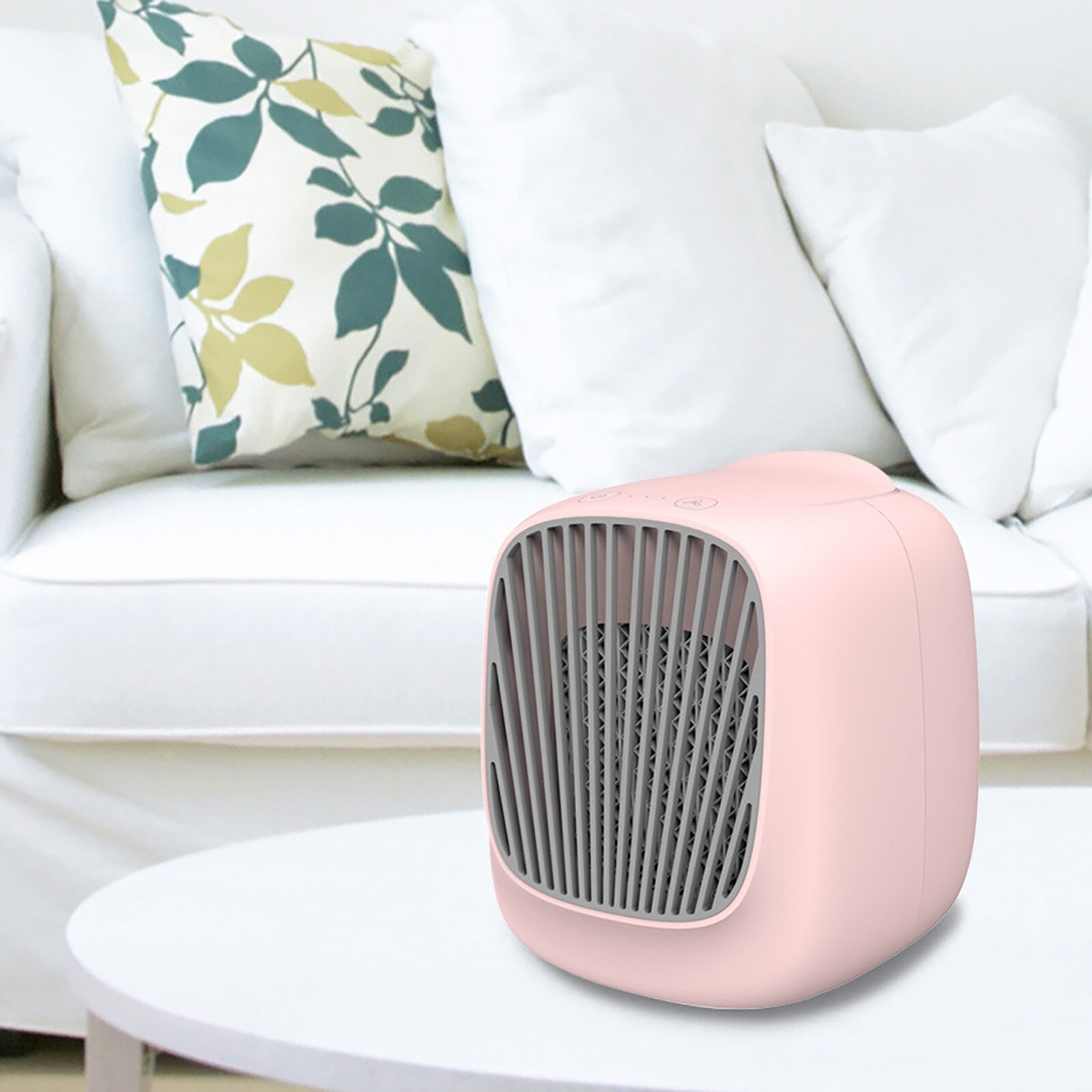 Desktop Air Cooler Portable Mini Air Conditioning Fan Household Refrigerator Desktop Cooler In Dormitory ABS Material USB Gadget