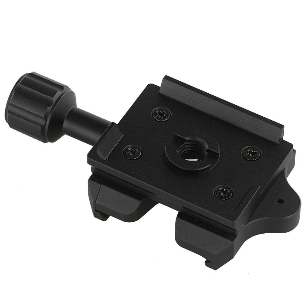 Haoge Quick Release QR Clamp Adapter Convertor for Manfrotto RC2 System to Arca-Swiss Compatible