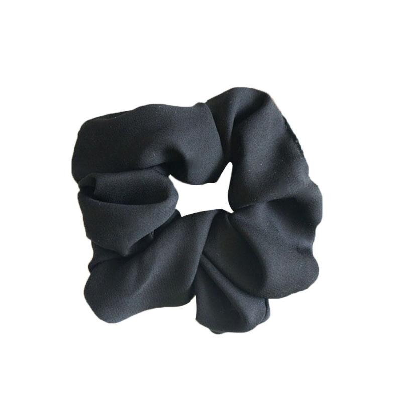 Mode Effen Kleur Licht Reflecteren Haar Scrunchies Paardenstaart Houder Soft Stretchy Haar Elastisch Touw Accessoires Voor Vrouwen Haarband