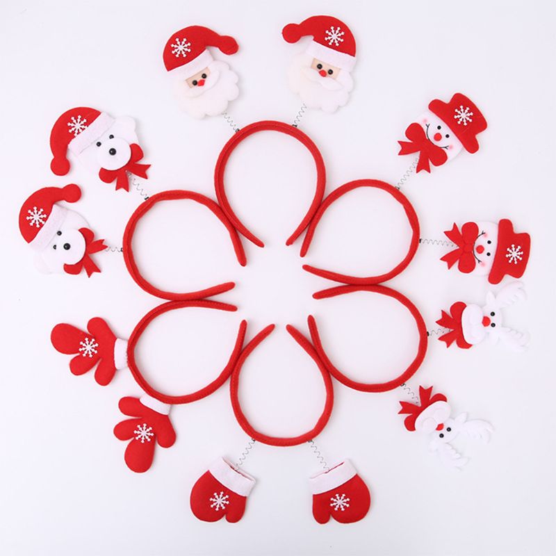 Kerst haarring kinderhaarband decoraties foto rekwisieten kerstmis 28gf