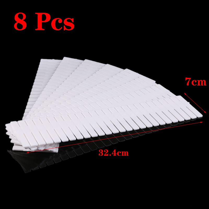 Drawer Dividers, Drawer Divider Organizers 5PCS DIY Plastic Grid Adjustable Plastic Divider Household Storage Makeup: E