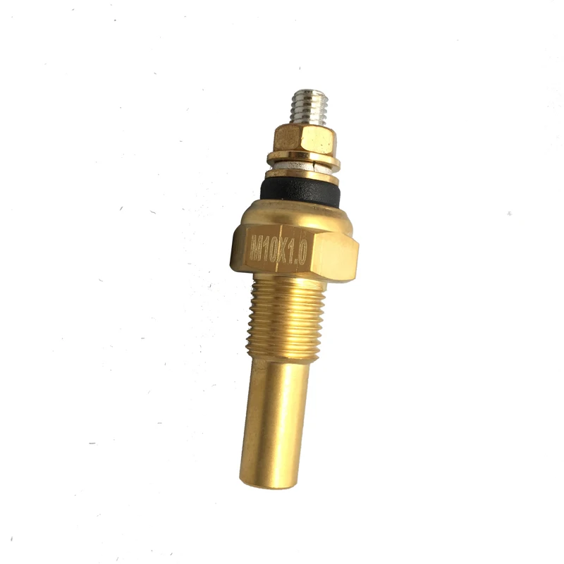 Wasserdichter Marine 52 mm Wassertemperaturanzeige Temperaturmesser 40–120 ℃ mit roter Hintergrundbeleuchtung für Auto, Stiefel, LKW, Universal-, 12 V, 24 V: Silber