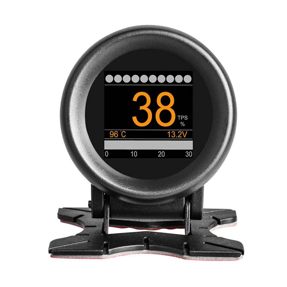 Car HUD Speed Alarm Pressure Oil Water Temperature Gauge Code Reader for Driving GK99