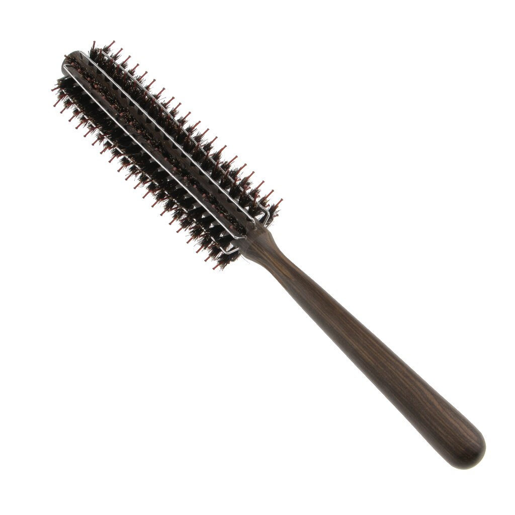 Rollo cepillo redondo Peine del pelo ondulado rizado de cuidar el estilo de belleza pelo cepillo