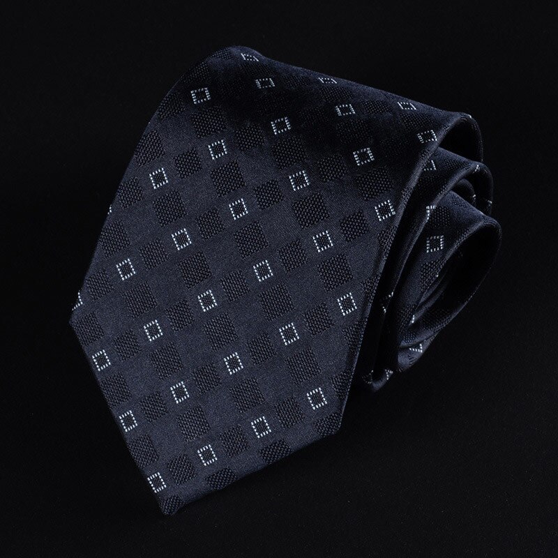 Corbatas clásicas nuevas 100% de seda NATURAL para hombre, corbatas, corbatas seda auténtica para hombre, corbata azul de negocios para de bodas del novio: ZS-04