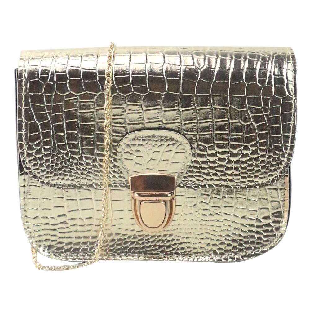 Bolsa de couro feminina, bolsa de mensageiro de couro para mulheres, pequena, de ombro, padrão de crocodilo, # yjp