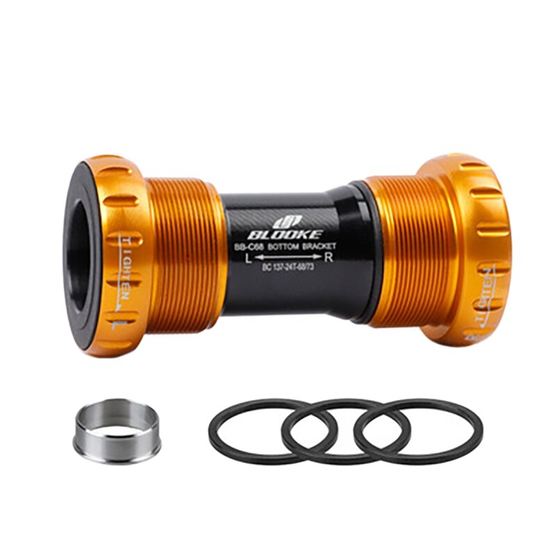 BLOOKE-rodamiento BB para bicicleta de montaña, Kit de soporte inferior de cerámica sellada, pieza de juego de bielas SRAM GXP Prowheel: Azul marino