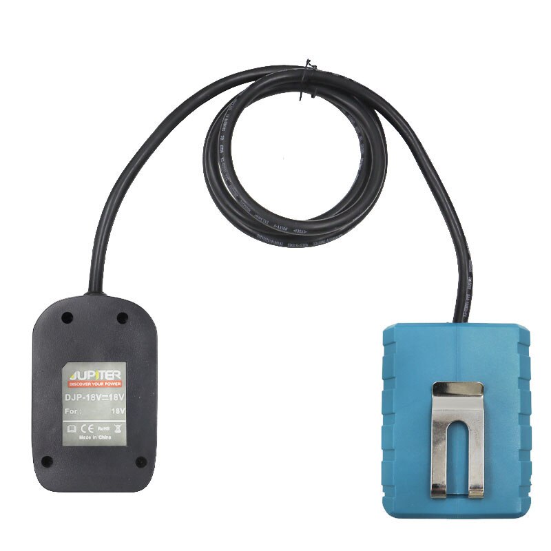 BAP18A Li-ion Battery Adapter Converter Extended Line Weight Reducer For Milwaukee 18V Li-ion Battery M18 Lithium Electric Tool