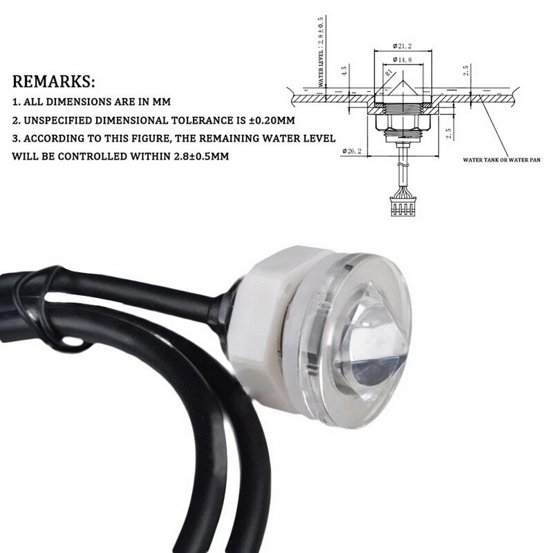 Sensor de nivel de líquido sin contacto, detector de accesorios, interruptor de nivel de agua sensor de Flujo de Agua, sensor de nivel de líquido