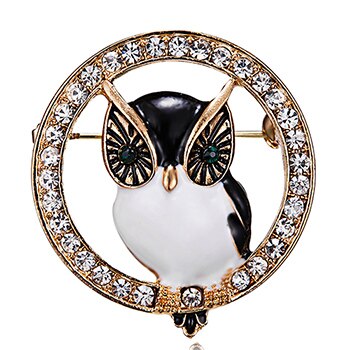 Animals Jewelry Brooch Pins Cat Dragonfly Insect Owl Bird Beetle Brooches For Women Men Costume Lapel Pins: 8