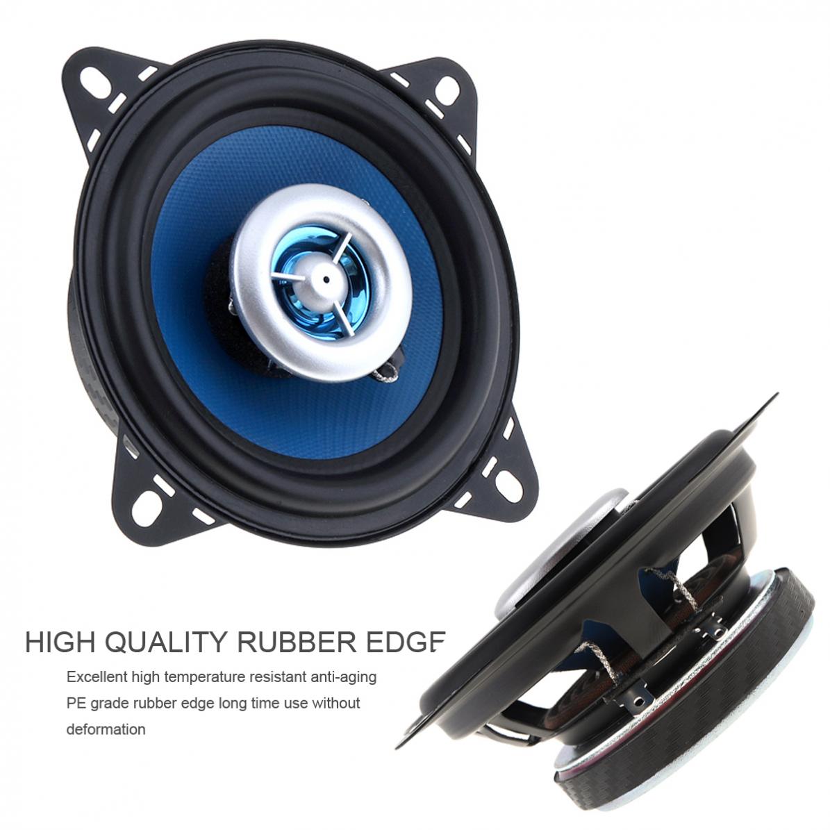 2pcs 4 Inch 80W High-End Car Coaxial Speakers 2-Way Car Audio Speakers automotive automobile sound steres speakers for car