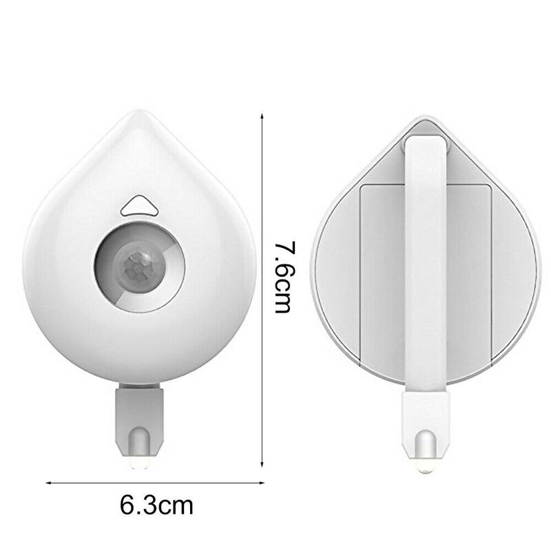 LED Toilet Seat Night Light Motion Sensor WC Licht Real 8 Kleuren Verwisselbare Lamp AAA Batterij Aangedreven Backlight voor Wc kom