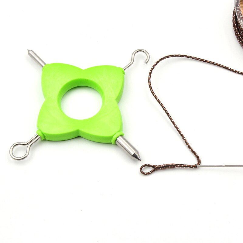 4 In 1 Puller Line Tool Vislijn Knopen Knoop Tool Multifunctionele Draagbare Knoper Tool Set Outdoor Vissen aas Puller Tool