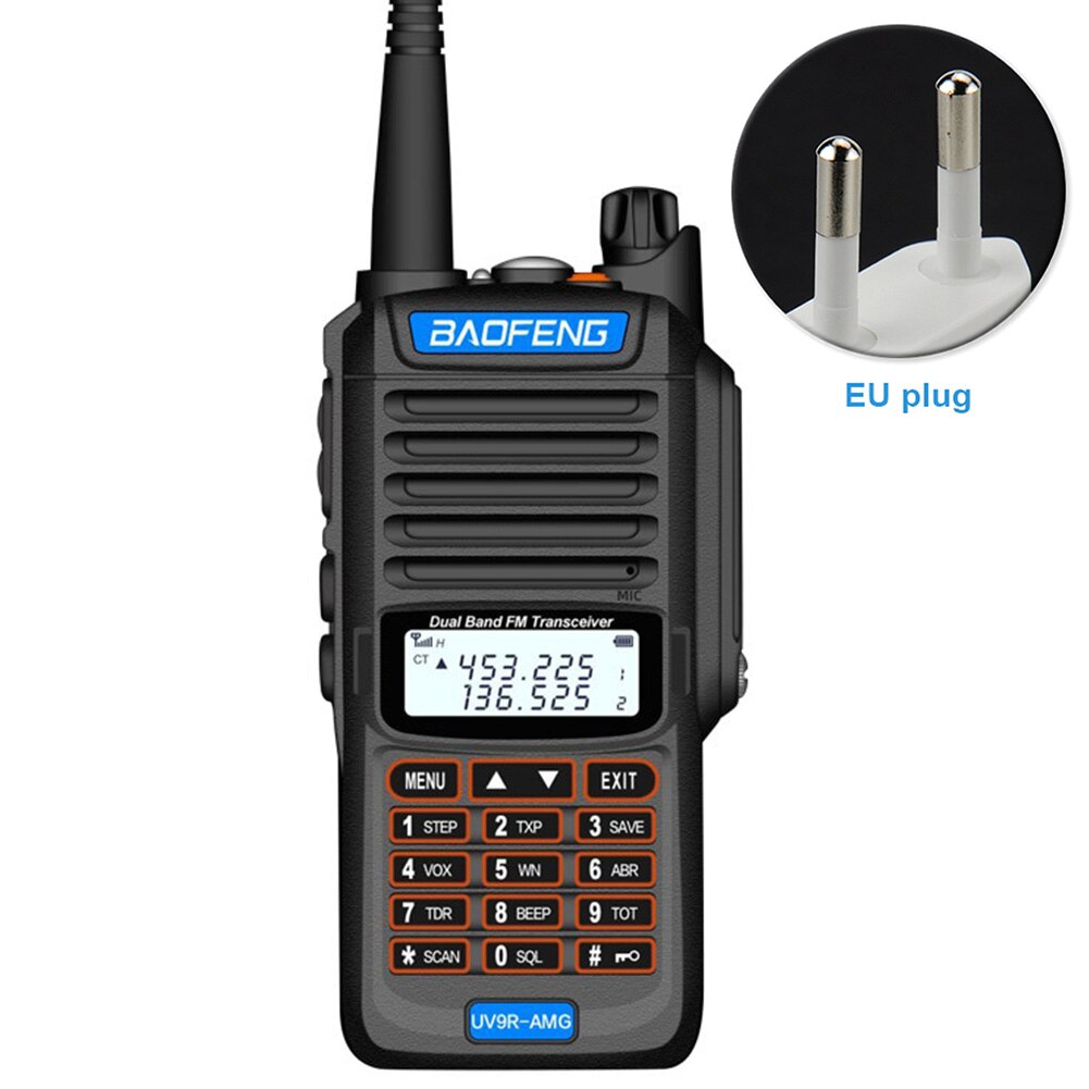 IP68 Wasserdichte hoch Energie 20W 20km draussen Tragbare UV Dual Band LCD Anzeige Radio Walkie Talkie 128 Kanal LED Licht Zwei Weg