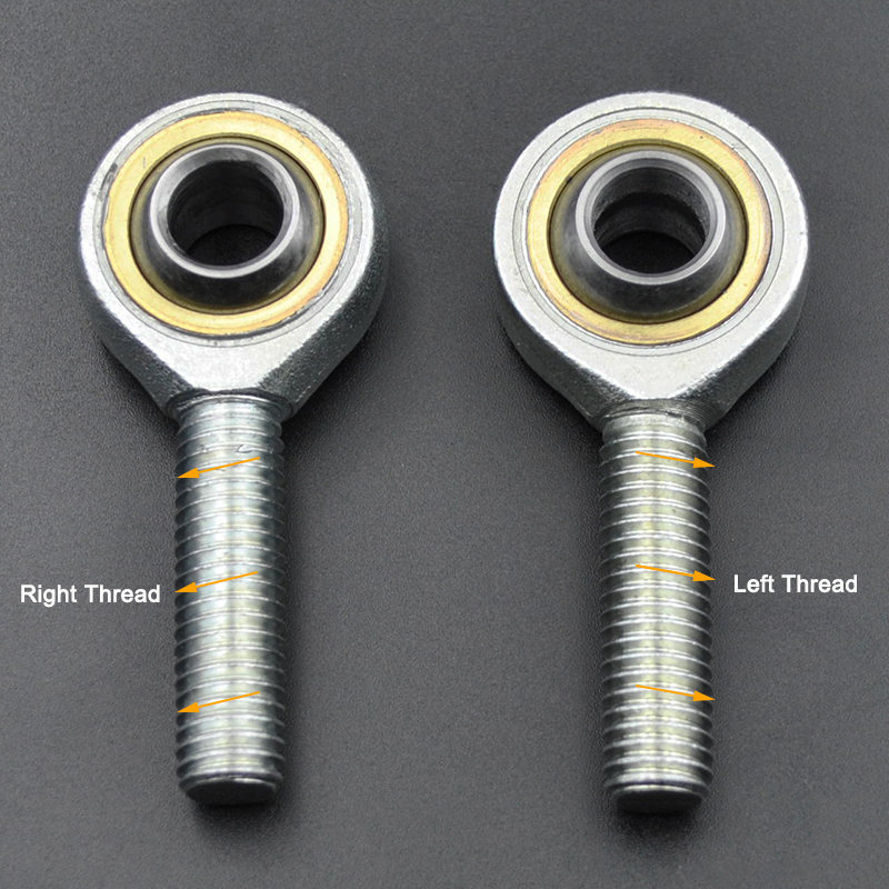 2 Stück Gelenkkopflager 5 mm 6 mm 8 mm 10 mm 12 mm M5 M6 M8 M10 M12 SA SI T/K Kugel rechts links Gewinde selbstschmierende Gelenklager
