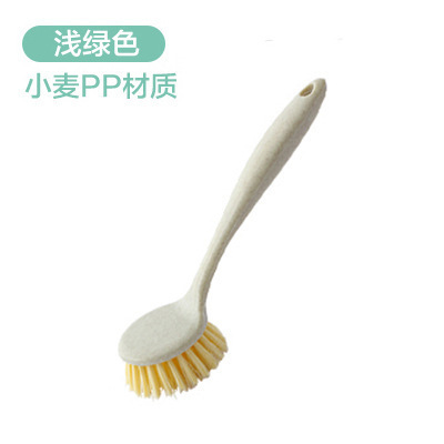 1pc Küche Reinigung Pinsel Langen Griff Pfanne Topf Pinsel Multifunktionale Platte Schüssel Geschirr Waschen Pinsel Fleck Entfernung Werkzeuge: Blau