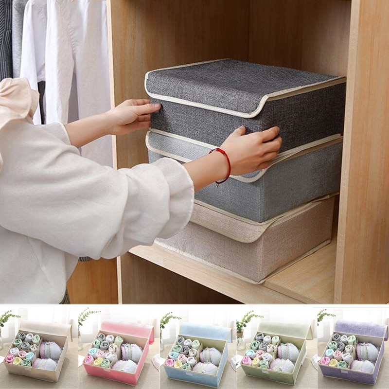 Opbergdoos ondergoed verdeler lade deksel kast organizer interieur organizer voor stropdassen sokken shorts bh opbergdozen