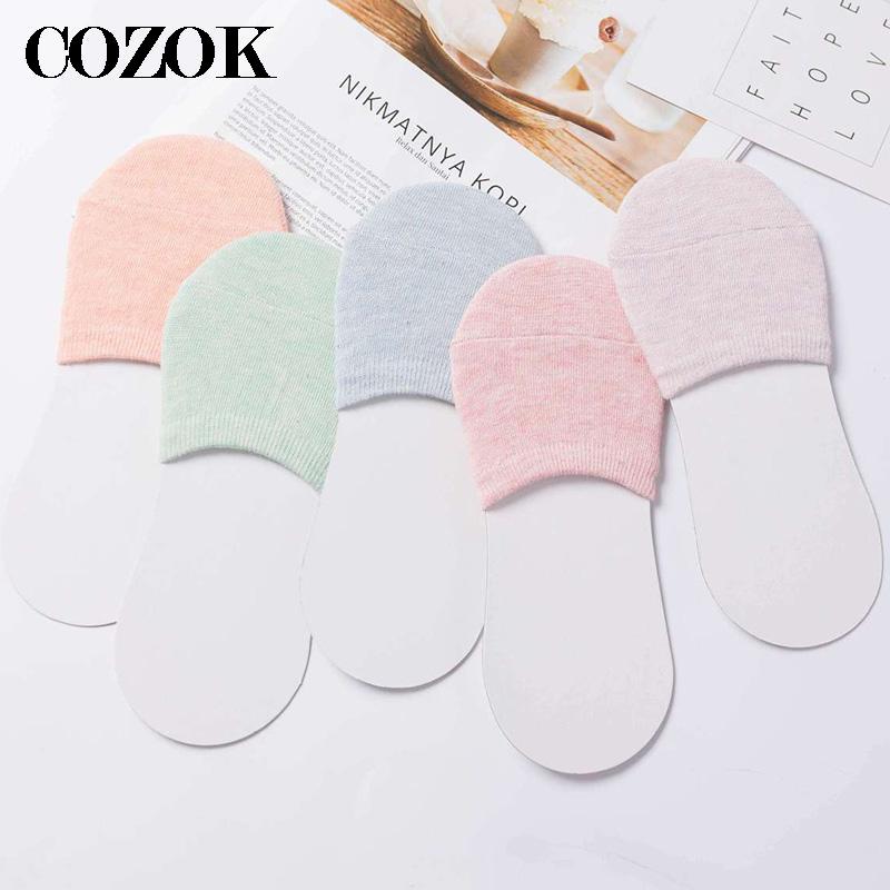 5 Pairs Voorvoet Sokken Vrouwen Zomer Snoep Kleur Vrouwelijke Half Voet Teen Cover Half Sokken Hakken Onzichtbare Katoen Ademend sokken