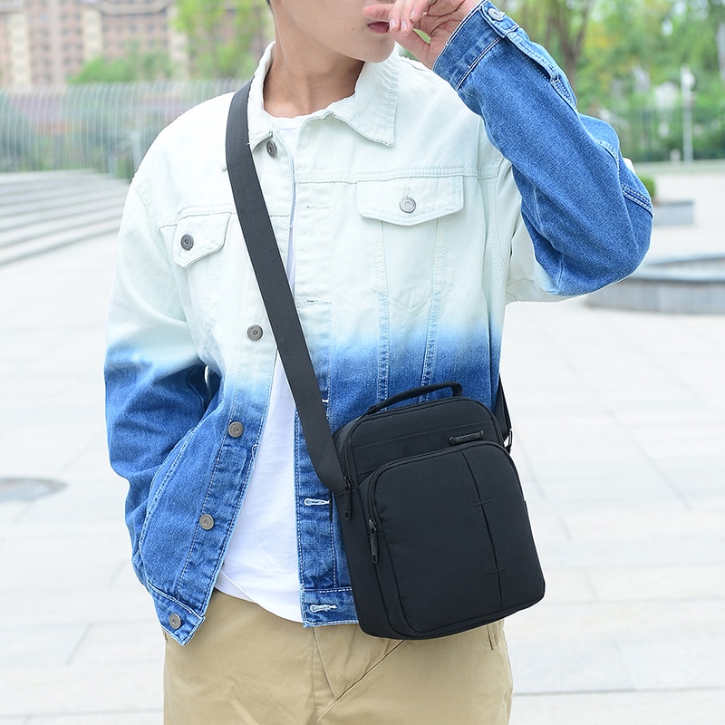 Man Crossbody Bag Casual Waterproof Handbags Practical Handbag Sling Men Shoulder Bag Messenger Bags