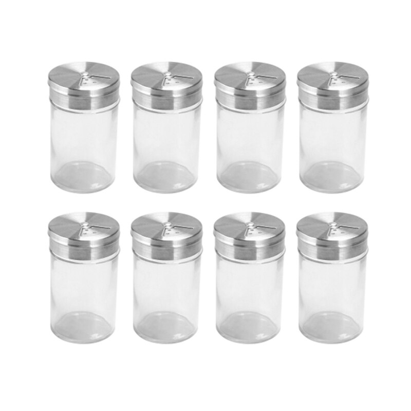 6 stks/set Draaibare Kruiden Fles Kruiden Jar Kruiden Peper Spray Flessen Zout Shakers Houder Keuken Opbergrek Organizer 6 stks/set Draaibare Kruiden Fles Kruiden Jar Kruiden Peper Spray Flessen Zout Shakers Houder Keuken Opbergrek Organizer