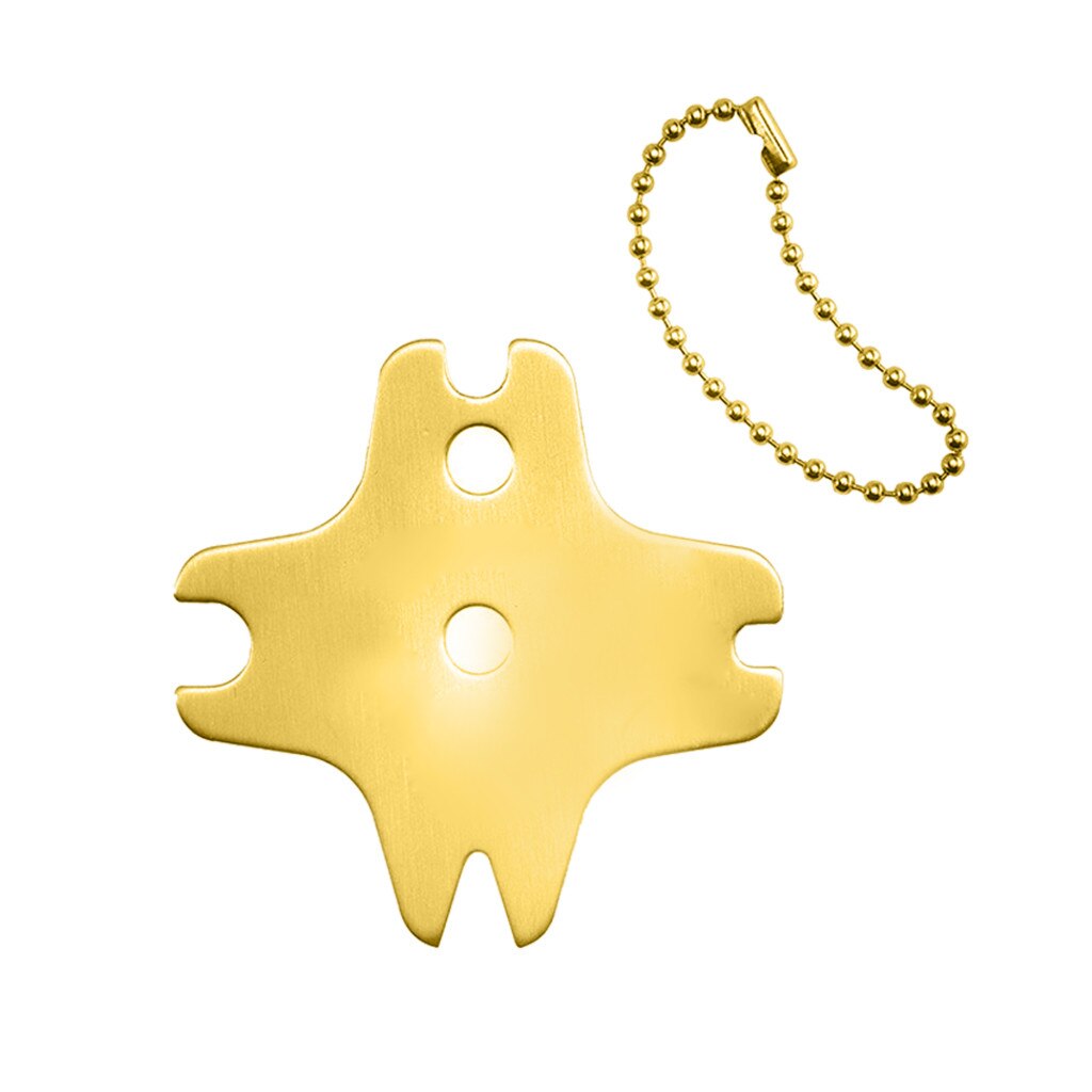 Baking Rack Scratch Remove Stains Barbecue Cleaning Tool Stainless Steel Cleaning Blade Outdoor Cooking Bar Grill Cleaning Blade: Gold